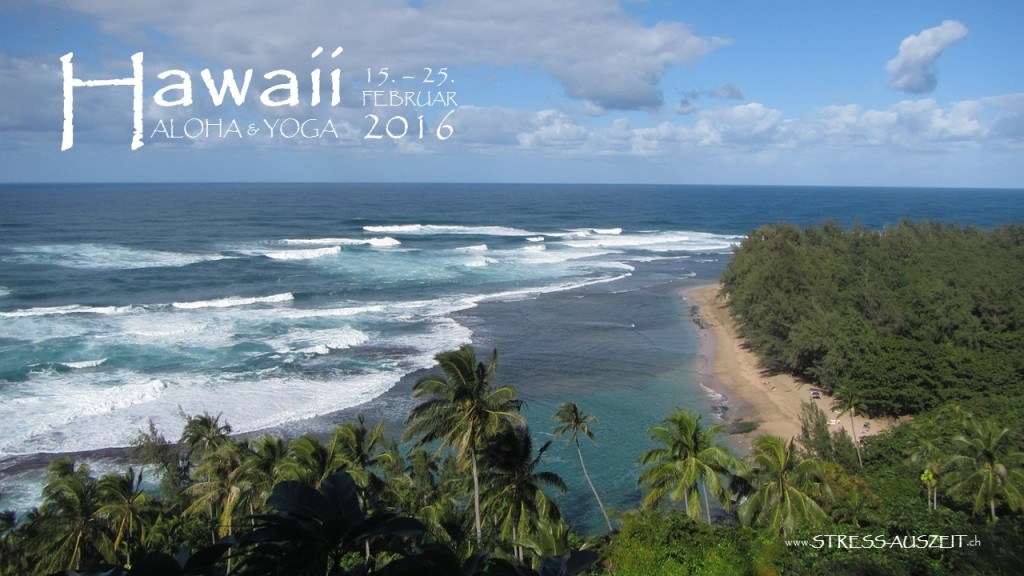 Stress entkommen auf Hawaii